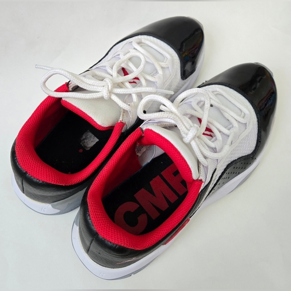 AIR JORDAN 11 CMFT LOW Men\'s Size 9.5 \'White Black University Red\' DO0613-160 main image 10
